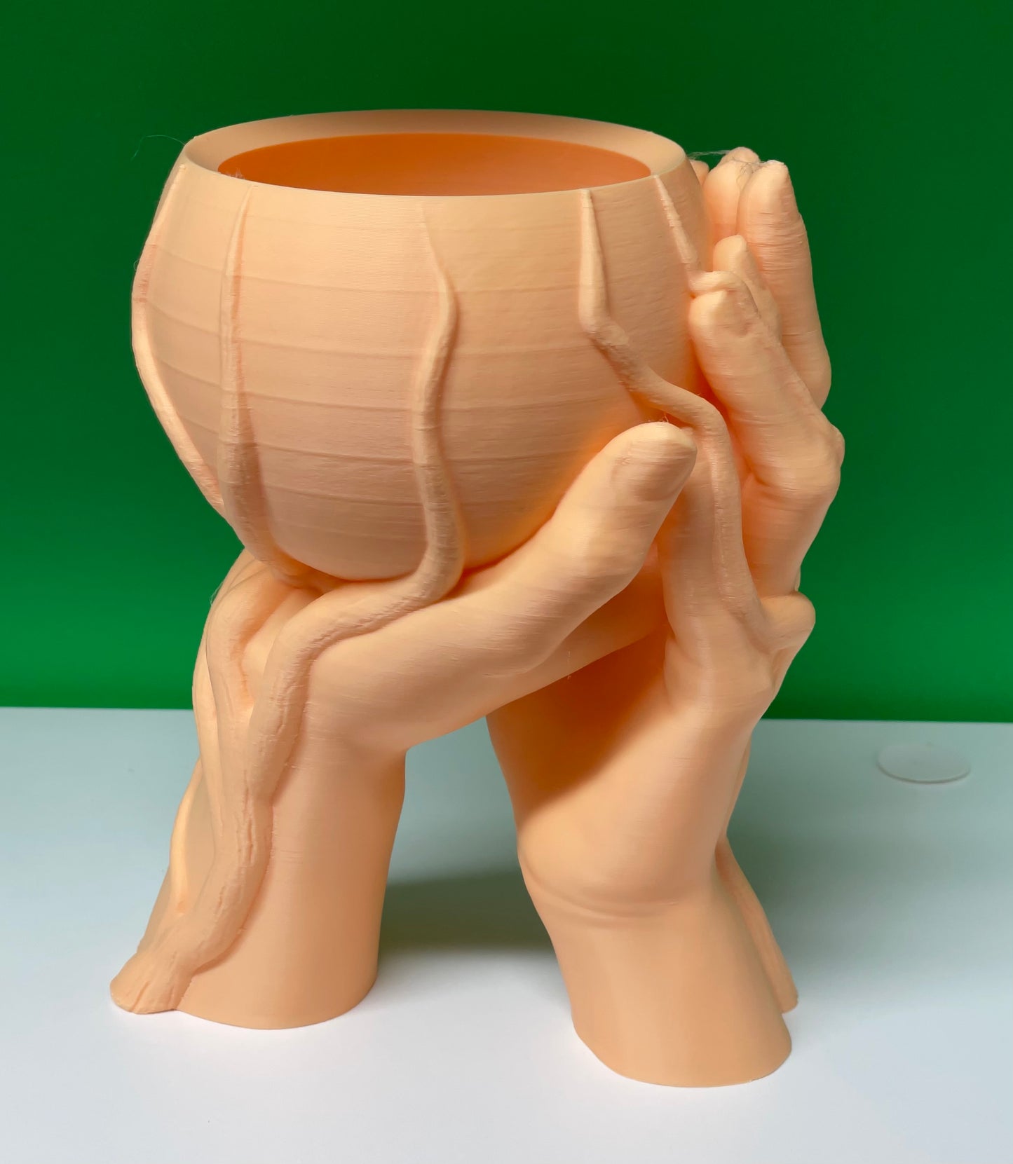 Hands Bowl Pot